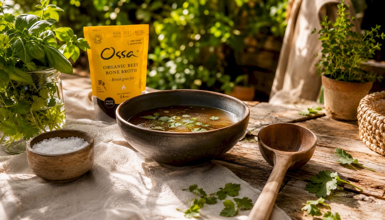 Bone broth for ramen: the organic gut-health guide